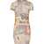 Jean Paul Gaultier "Journal" Print Dress MULTICOLOUR