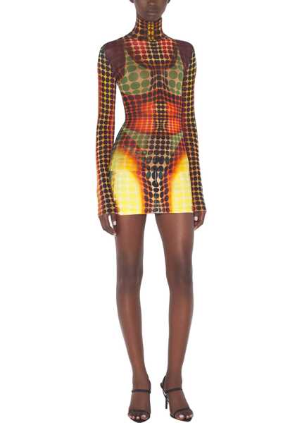 Bluze Jean Paul Gaultier High Neck Top With Print MULTICOLOUR Femei (BM 19756133) 2