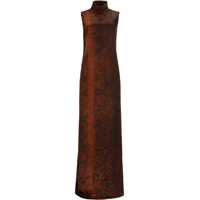 Rochii casual Python Print Long Dress Femei