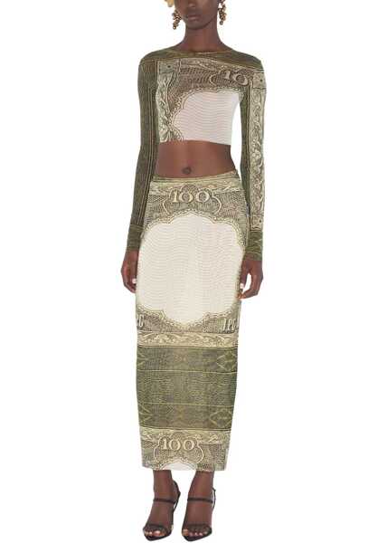 Bluze Jean Paul Gaultier Top With Cartouche Print MULTICOLOUR Femei (BM 19756163) 2