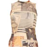 Bluze Top With "Journal" Print Femei