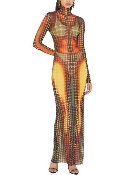 Rochii casual Jean Paul Gaultier Long Dress With Print MULTICOLOUR Femei (BM 19756169) 2