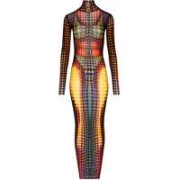 Rochii casual Long Dress With Print Femei