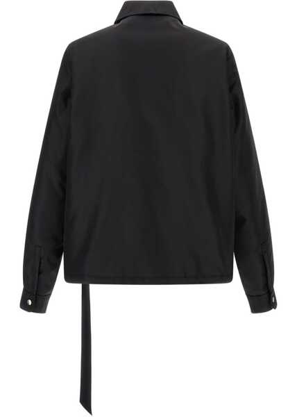 Sacouri office Rick Owens Jacket With Concealed Zipper BLACK Barbati (BM 19756223) 2