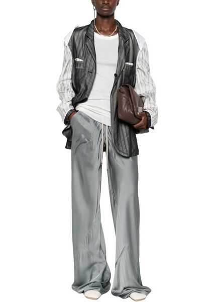 Tricouri Rick Owens Rib Ls T Shirt WHITE Femei (BM 19756250) 2