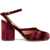 Maison Margiela Tabi Chenille Sandal BORDEAUX