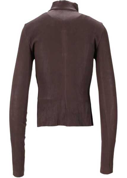 Geci de piele Rick Owens Jacket Gary BROWN Femei (BM 19756256) 2