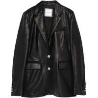 Sacouri Leather Blazer Femei