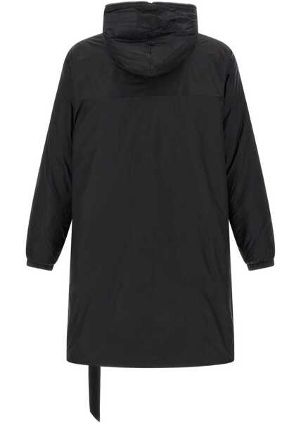 Geci Parka Rick Owens Sealed Windbreaker Parka BLACK Barbati (BM 19756280) 2