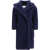 Max Mara Alpaca blend Tedgirl Coat BLU MARINO