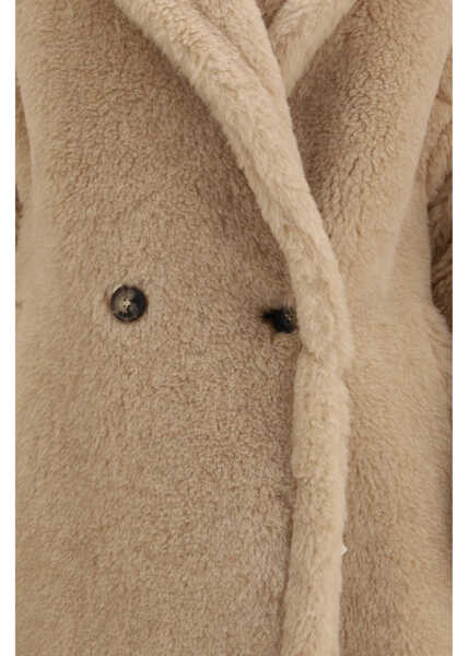 Paltoane Max Mara Alpaca blend Tedgirl Coat ALBINO Femei (BM 19756376) 3