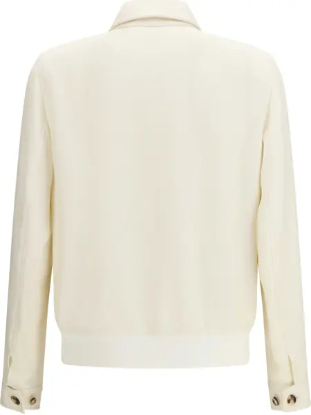 Jachete Brunello Cucinelli Hopsack Jacket OFF-WHITE Barbati (BM 19756385) 2