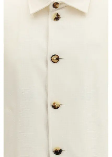 Jachete Brunello Cucinelli Hopsack Jacket OFF-WHITE Barbati (BM 19756385) 3