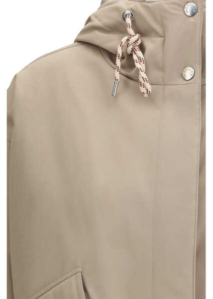 Geci de iarna Moncler Eucalyptus short Down Jacket STONE Femei (BM 19756391) 3