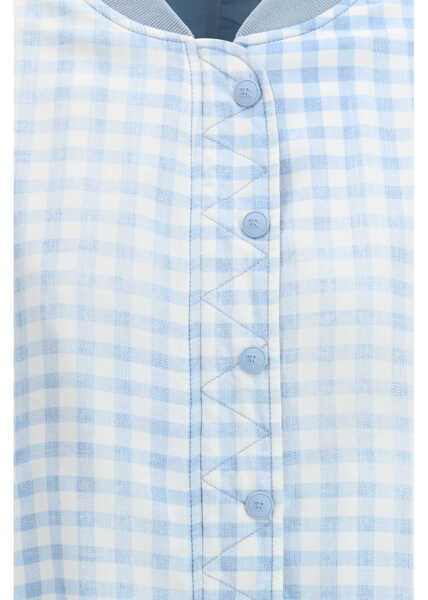 Geci de iarna Ermanno Scervino Technical fabric Bomber FADED DENIM Femei (BM 19756400) 4