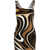 PUCCI Mini Dress Marmo pattern BLACK GOLD