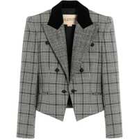 Jachete Wool check Jacket Femei