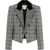 Valentino Garavani Wool check Jacket GRIGIO CHIARO/ANTRACITE/NERO