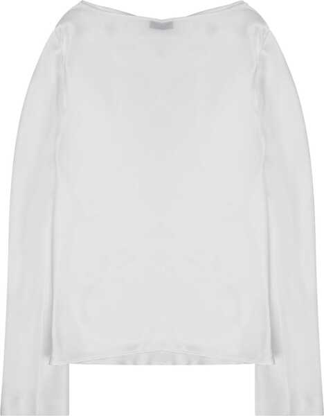 Bluze Alberta Ferretti Silk Blend Blouse WHITE Femei (BM 19756475) 2