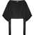 Alberta Ferretti Knitted Poncho BLACK