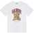 Ganni T-Shirt With Logo WHITE