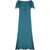 Alberta Ferretti Long Dress With Straps BLUE