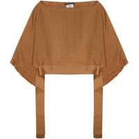 Pulovere casual Knitted Poncho Femei