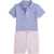 Ralph Lauren Polo Shirt Set With Shorts BLUE
