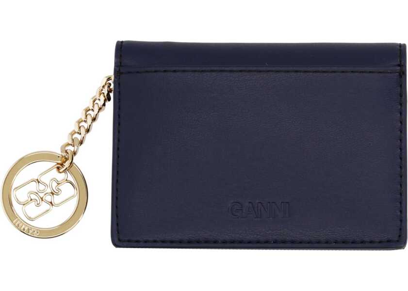 Portofele Ganni Joy Bear Card Holder BLACK Femei (BM 19756649) 2