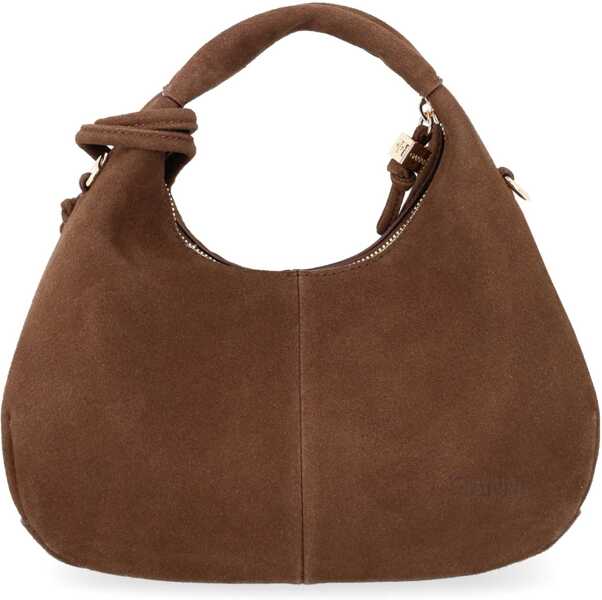Genti de mana Ganni Mini Hobo Bag BROWN Femei (BM 19756661) 3