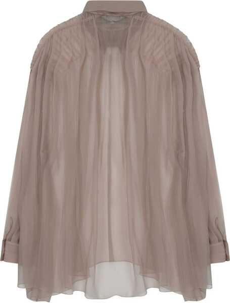 Bluze Alberta Ferretti Silk Shirt BEIGE Femei (BM 19756676) 2