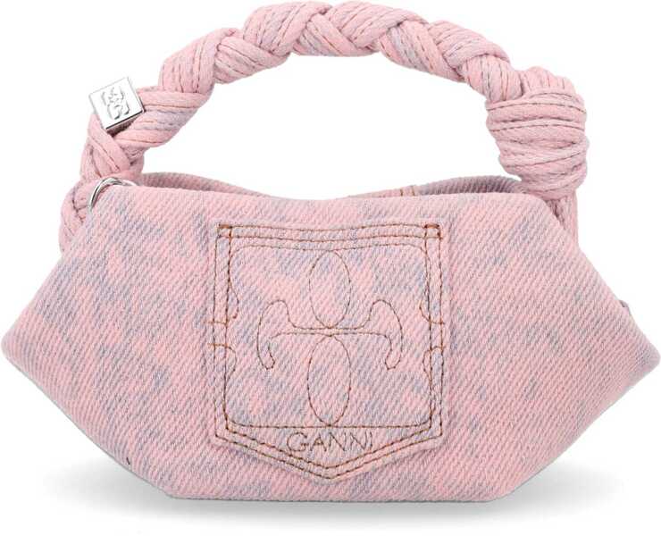 Genti de mana Ganni Mini Bou Bag PINK Femei (BM 19756691) 3