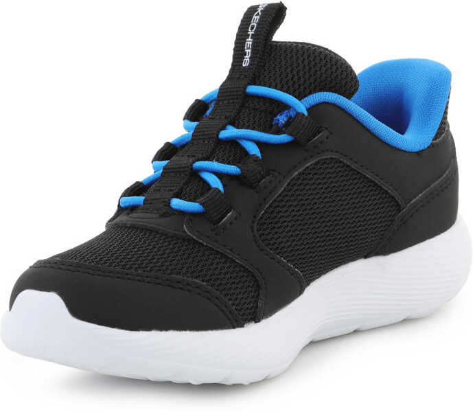 Sneakers SKECHERS Slip-Ins Dyna-Lite-Turbo - Brisk Buddies 403904N-BKRY Black Royal Black Baieti (BM 19756874) 3