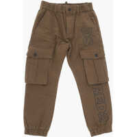 Pantaloni Cotton Stretch Cargo Pants Fete