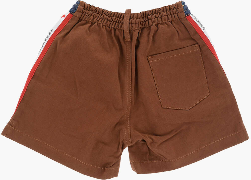 Pantaloni scurti DSQUARED2 Denim Shorts With Contrast Side Stripes Blue Baieti (BM 19756898) 3