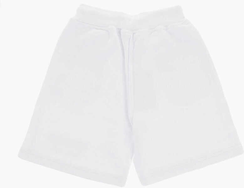 Pantaloni scurti DSQUARED2 Oversized Shorts With 2 Pockets Black & White Baieti (BM 19756901) 3