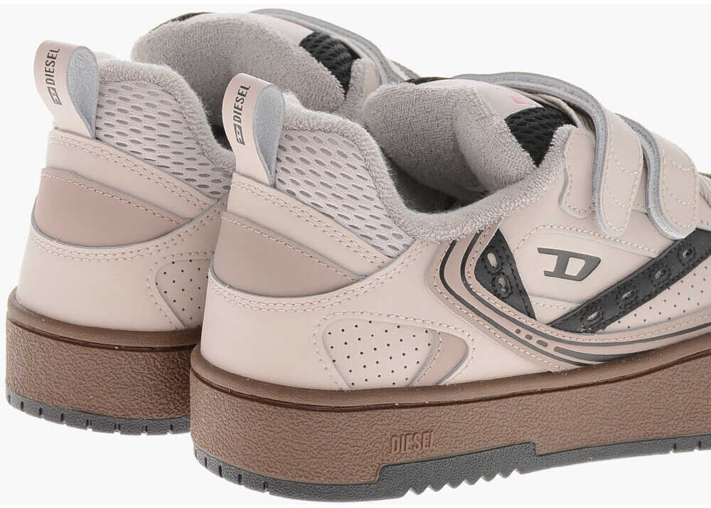 Sneakers Diesel Low Sneakers S-Ukiyo Leather Two-Tone Multicolor Barbati (BM 19756913) 2