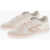 Diesel Leather Low-Top Sneakers S-Leroji Solid-Color With Tone-On-T White