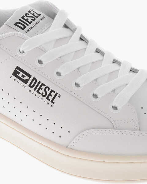 Sneakers Diesel Leather Low-Top Sneakers S-Athene Bold With Contrast Logo Black & White Barbati (BM 19756931) 4
