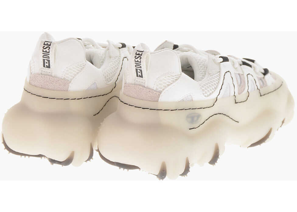 Sneakers Diesel Fabric Low-Top Sneakers S-Prototype P1 With Maxi Rubber Sole White Barbati (BM 19756934) 2