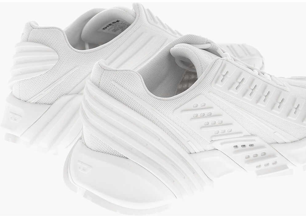 Sneakers Diesel Fabric Low-Top Sneakers S-Prototype With Raised Details White Barbati (BM 19756937) 2