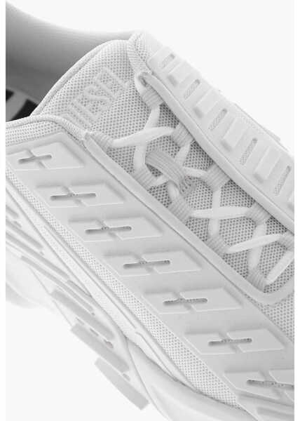Sneakers Diesel Fabric Low-Top Sneakers S-Prototype With Raised Details White Barbati (BM 19756937) 4