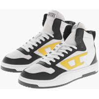 Sneakers High-Top Sneakers S-Ukiyo V2 Leather Two-Tone Barbati