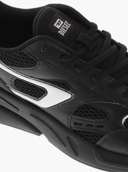 Sneakers Diesel Solid-Color Low-Top Sneakers S-Serendipity With Contrasting Black Barbati (BM 19756949) 4