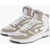 Diesel High-Top Sneakers S-Ukiyo V2 Leather Two-Tone White