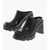 Diesel Mules D-Hammer Ml D W Dressy Leather With 10Cm Maxi Embossed Black