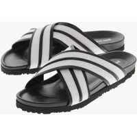 Sandale Leather Sandals Track With Criss Cross Design Barbati