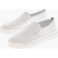 Pantofi slip-on Solid-Color Leather Slip-Ons S-Athos Barbati