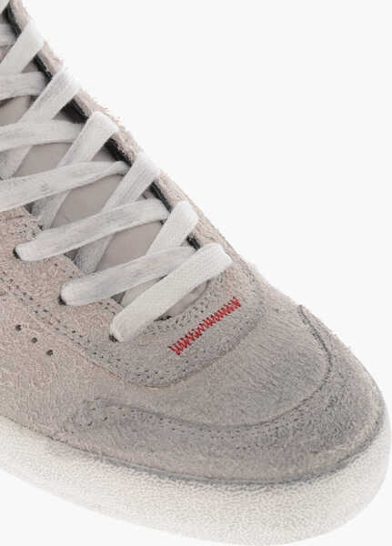 Sneakers Diesel Leather High-Top Sneakers S-Leroji With Monogram White Barbati (BM 19757000) 4