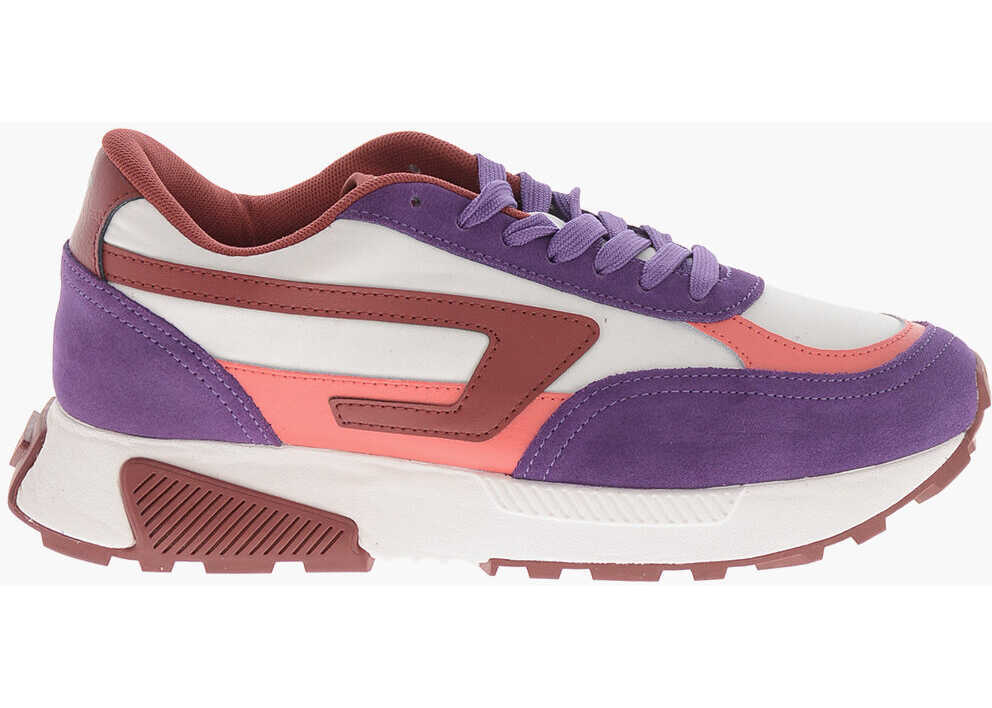 Sneakers Diesel Leather Low-Top Sneakers S-Tyche Color Block Multicolor Femei (BM 19757006) 3